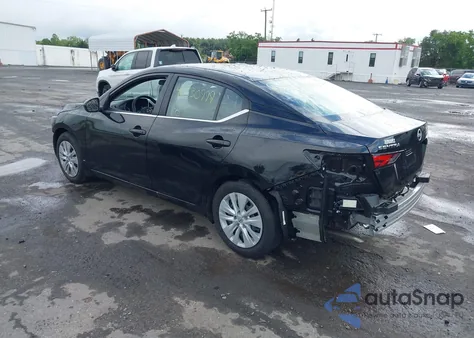 2025 Nissan Sentra S из США, поврежденный, VIN 3N1AB8BV9SY220559